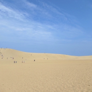 鳥取砂丘、初めての散策！砂に足を取られるも貴重な体験は一生忘れない