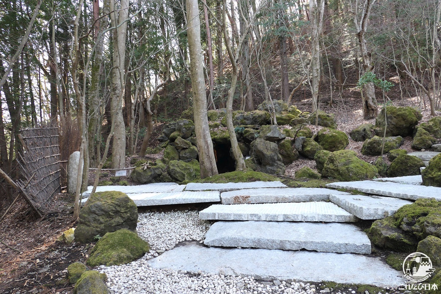 山梨県「久保田一竹美術館」散策路